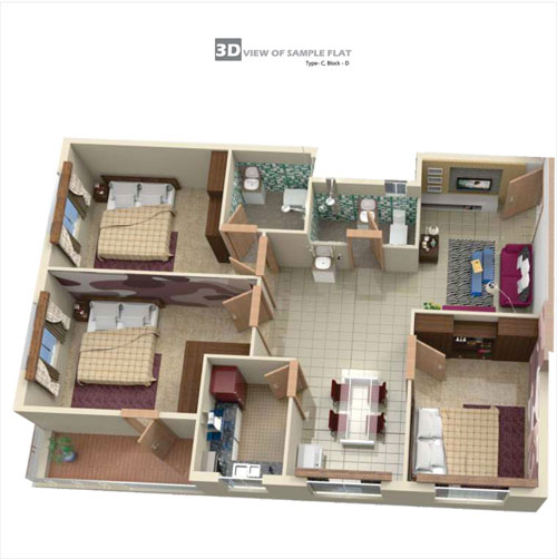 3D plan